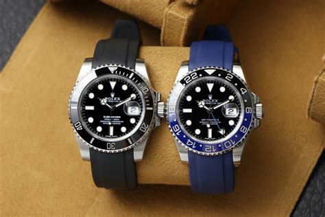 rolex submariner sailcloth strap|rolex submariner rubber strap price.